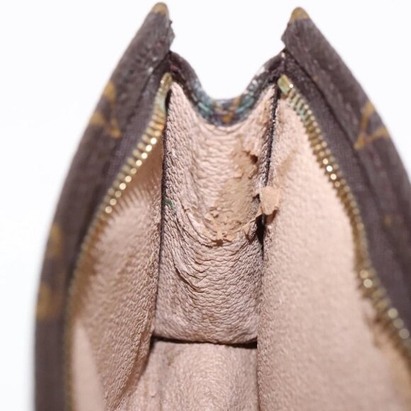 LOUIS VUITTON Monogram Poche Toilette 15 Pouch M47546 LV Auth ar12568 - Picture 3 of 16